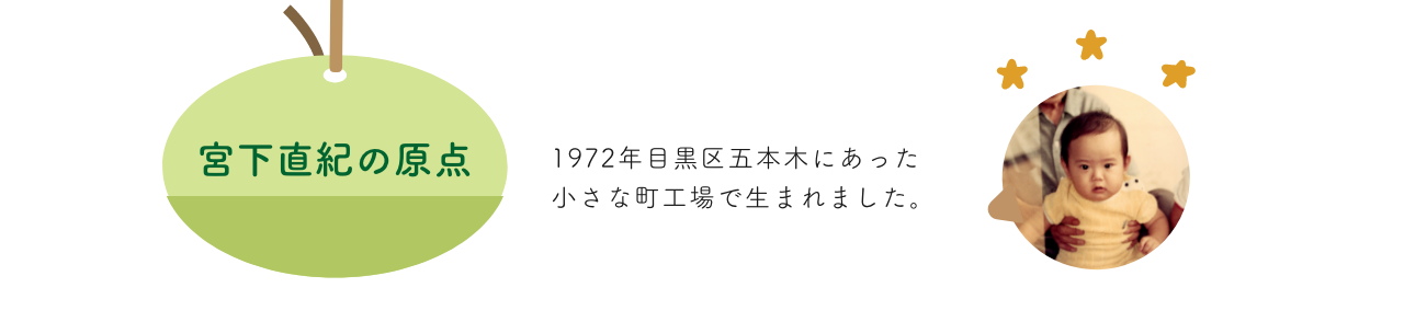 宮下直紀の原点（プロフィール）